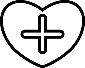 heart hospital icon
