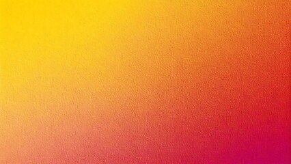 Vibrant yellow to red gradient texture background