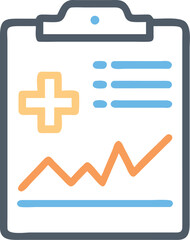 Obraz premium Healthcare Data Analysis Insights and Patient Monitoring