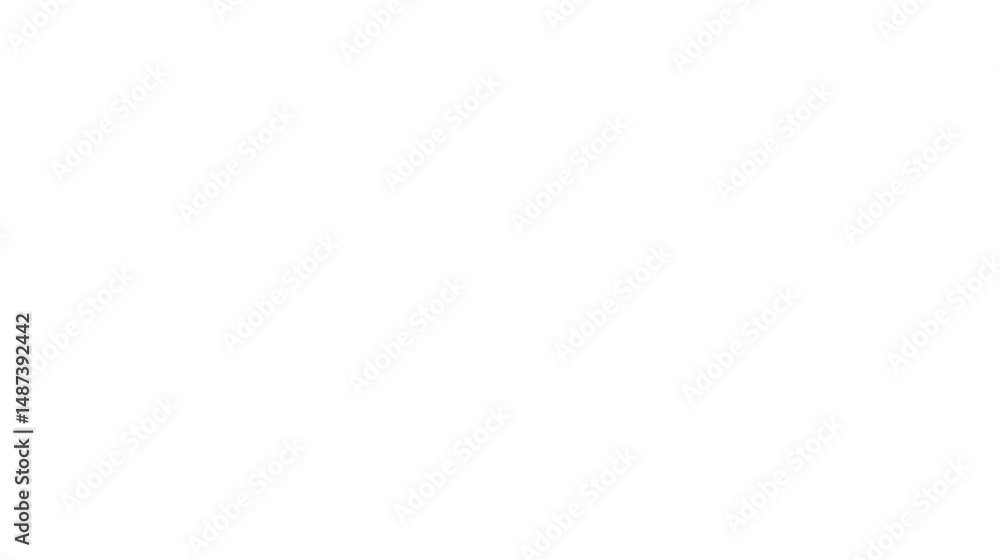 Poster wave patterns flowing smooth black and white abstract design isolated on transparent background ligh