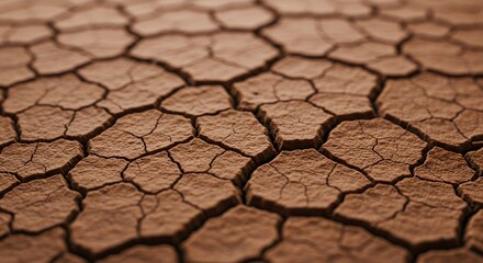 Cracked Earth Texture Background