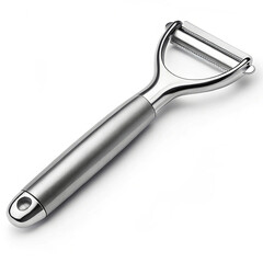 Obraz premium Stainless steel vegetable peeler with handle