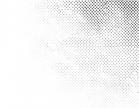 Abstract halftone pattern with monochrome dots creating faded texture for modern graphic design and artistic backgrounds