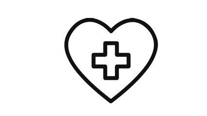 Obraz premium medical and health icons