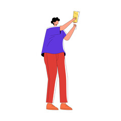 Birthday People Party  Illustration 