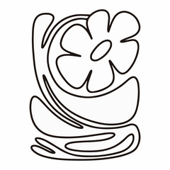 colouring pictures of various flowers