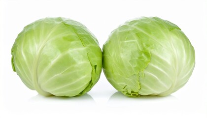 cabbage isolated on white background