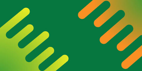 Geometric shapes lines diagonal gradient, Abstract background backdrop illustration vector, Design, graphic shapes green orange.