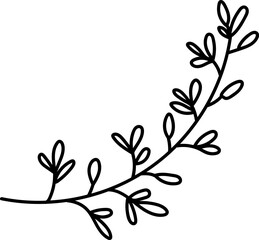 Botanical Branch Outline