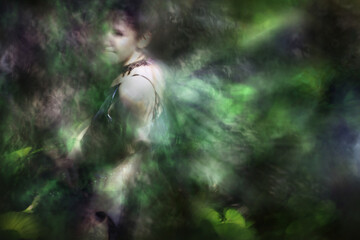 Smiling Faerie with Necklace