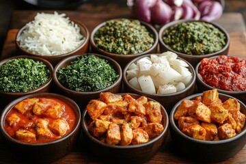 Discover the Vibrant and Aromatic Ingredients Used in Preparing a Traditional Butter Chicken Dish