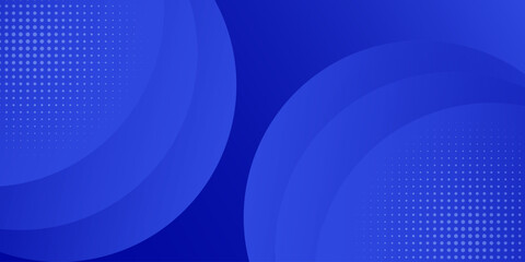 Fototapeta premium Abstract blue color background. Blue circle background. Vector Illustration