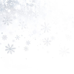 Beautiful Abstract Winter Background with Soft Snowflakes and Frosty Texture for Enchanting Holiday Themes and Designs