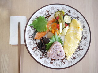 日本食、プレートランチ