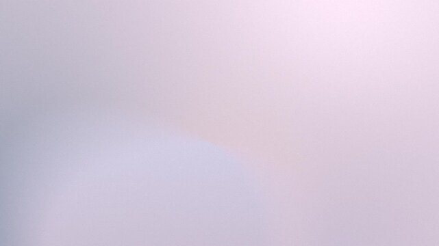 Seamless loop background in 4K. Soft pastel gradient with blurred gray and pale pink hues, featuring a gentle rounded shape. Ideal for tranquil and abstract visuals.