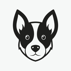 clip art, graphic, pet, silhouette, dog, logotype, illustration, isolated, white, animal, black, design, icon, symbol, vector, canino, puppy, signs, sticker, element, shape, background, artwork, borde