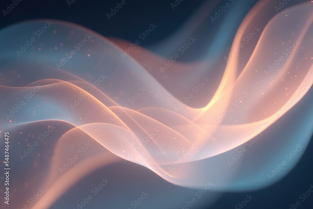Poster mysterious abstract design with hidden elements and subtle details intriguing viewers with its conce