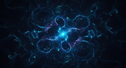 Dark Blue Monstered Leaf Texture Botanical Elegance in Deep Tones