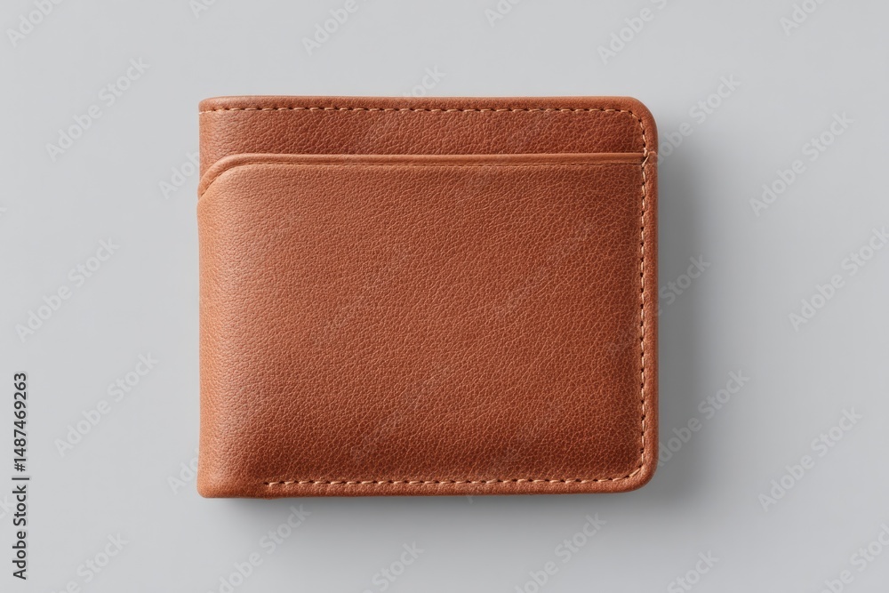 Poster minimalistic image single hand holding open wallet surrounded by empty space symbolizing poverty