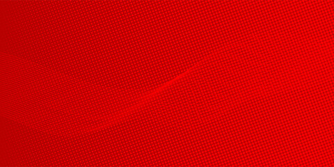 Basic halftone dots effect in Red color. Halftone effect. Dot halftone. Red  halftone.Background with monochrome dotted texture. Polka dot pattern