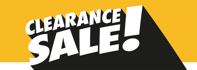 Clearance sale