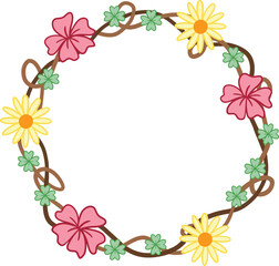 Flower Wreath Design
