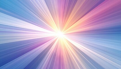 Obraz premium Dynamic light burst abstract digital art colorful background vibrant atmosphere close-up visual energy