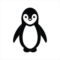 penguin on a white background