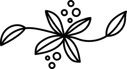 Floral Branch Line Art