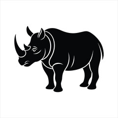 Rhinoceros vector illustration