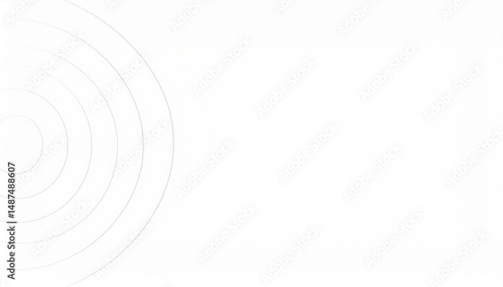 Poster exploring circular patterns in minimalistic design digital art abstract vibrant environment close-up