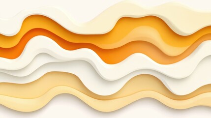 Smooth radial gradient using  color palette tones with a glossy finish