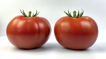Tomato variety comparison image with labels removed, shown on white