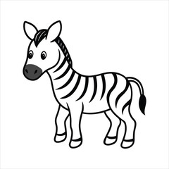 zebra vector illustration