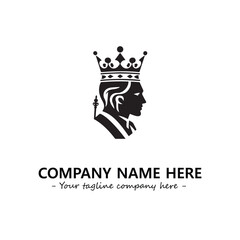 King logo company design vector illustration