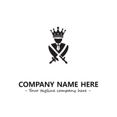 King logo company design vector illustration