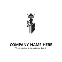 King logo company design vector illustration