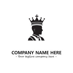 King logo company design vector illustration