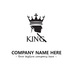 King logo company design vector illustration