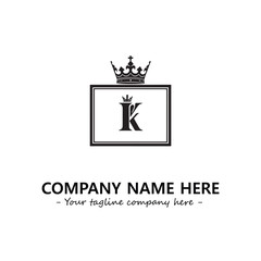 King logo company design vector illustration
