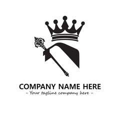 King logo company design vector illustration