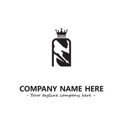King logo company design vector illustration