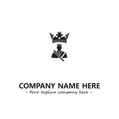 King logo company design vector illustration