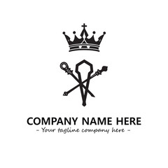 King logo company design vector illustration