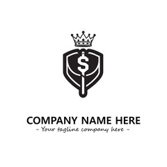 King logo company design vector illustration