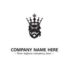King logo company design vector illustration