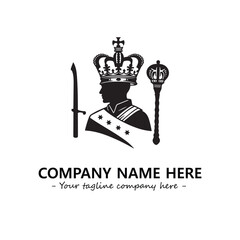King logo company design vector illustration