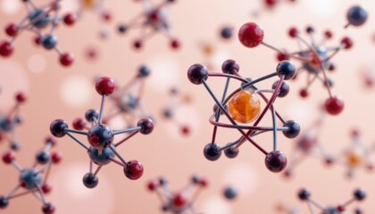 Colorful Molecules and Atoms in a Dynamic 3D Representation of Chemical Structures