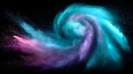 spray-painted wall with smooth transitions and rich saturation