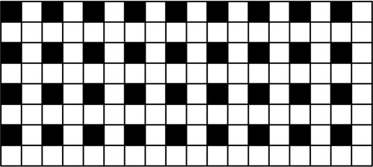 Unique optical illusion pattern with black and white checkerboard design. A bold horizontal black stripe creates a visual twist, perfect for abstract backgrounds, perception studies